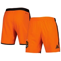 Short adidas Houston Dynamo FC 2023 extérieur AEROREADY Authentic pour homme orange