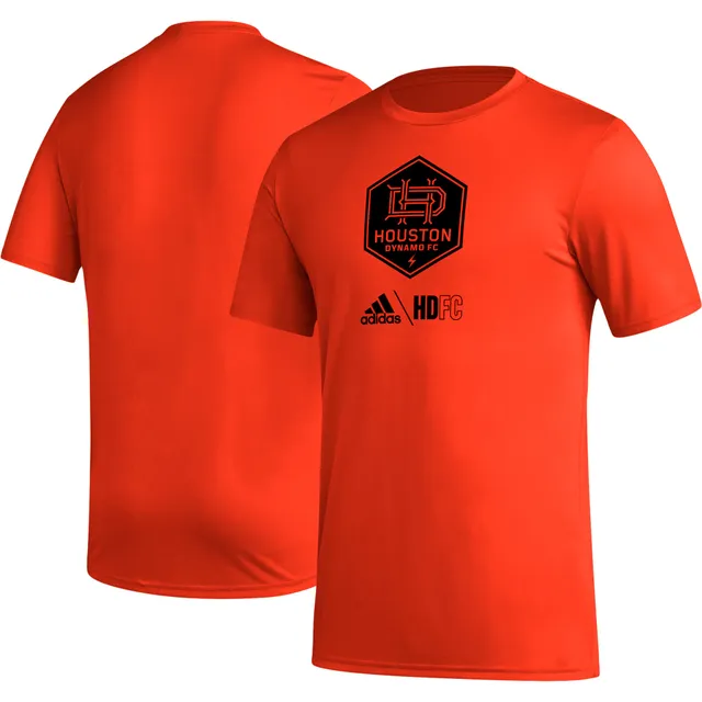 Men's Houston Dynamo FC adidas Orange 2023 El Sol Authentic Custom Jersey