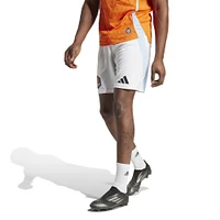 Short adidas blanc authentique Houston Dynamo FC Domicile Saison 2025 pour homme