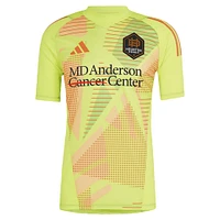 Men's adidas Yellow Houston Dynamo FC 2024 Goalkeeper Jersey