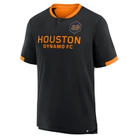 Men's Fanatics Black Houston Dynamo FC Stoppage Time Striker T-Shirt