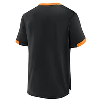 Men's Fanatics Black Houston Dynamo FC Stoppage Time Striker T-Shirt