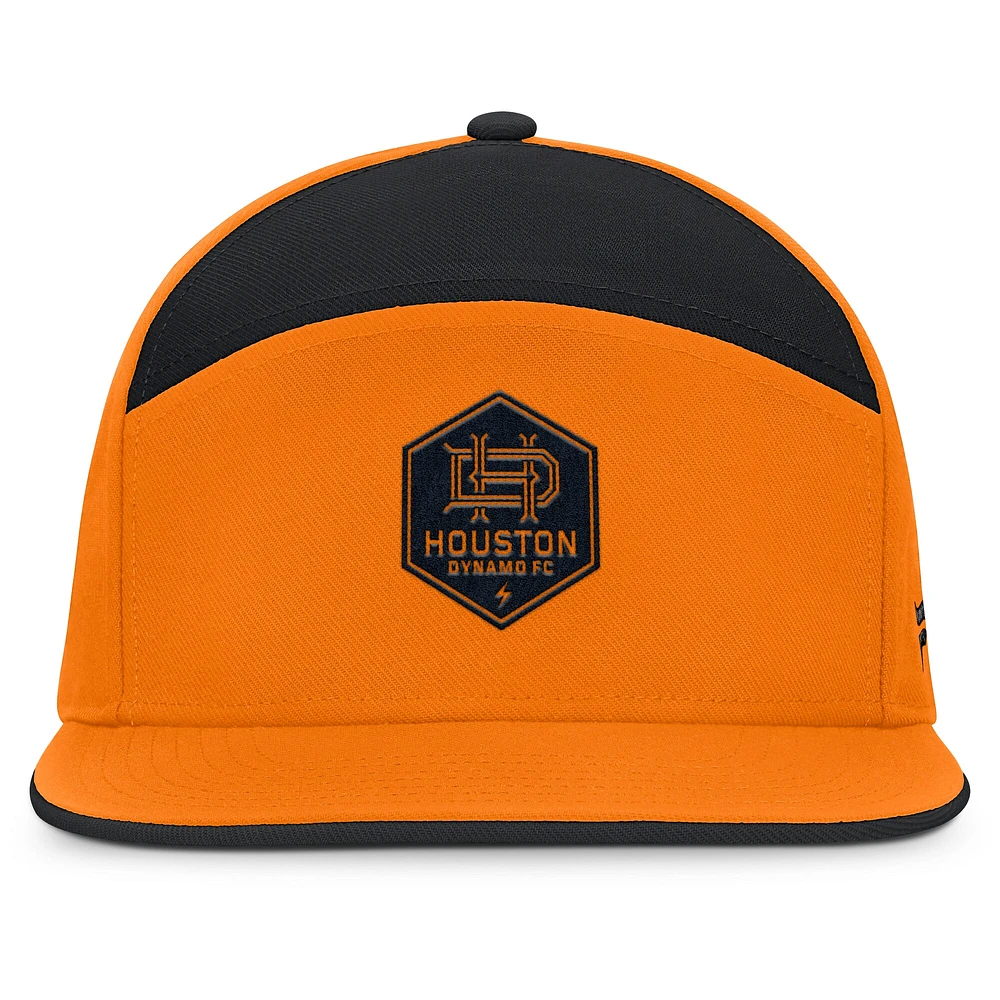 Men's Fanatics Orange Houston Dynamo FC Mezzala Snapback Hat