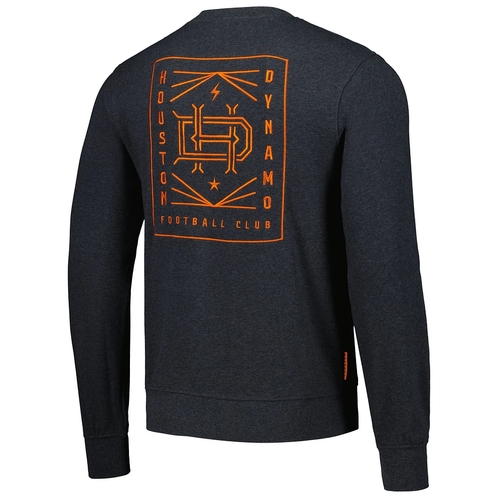 Sweat-shirt à enfiler Houston Dynamo FC pour homme, noir chiné