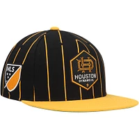 Pin Snapback Houston Dynamo FC Team noir Mitchell & Ness pour homme