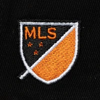 Men's Mitchell & Ness Cream Houston Dynamo FC Brushed Off Pro Crown Snapback Hat