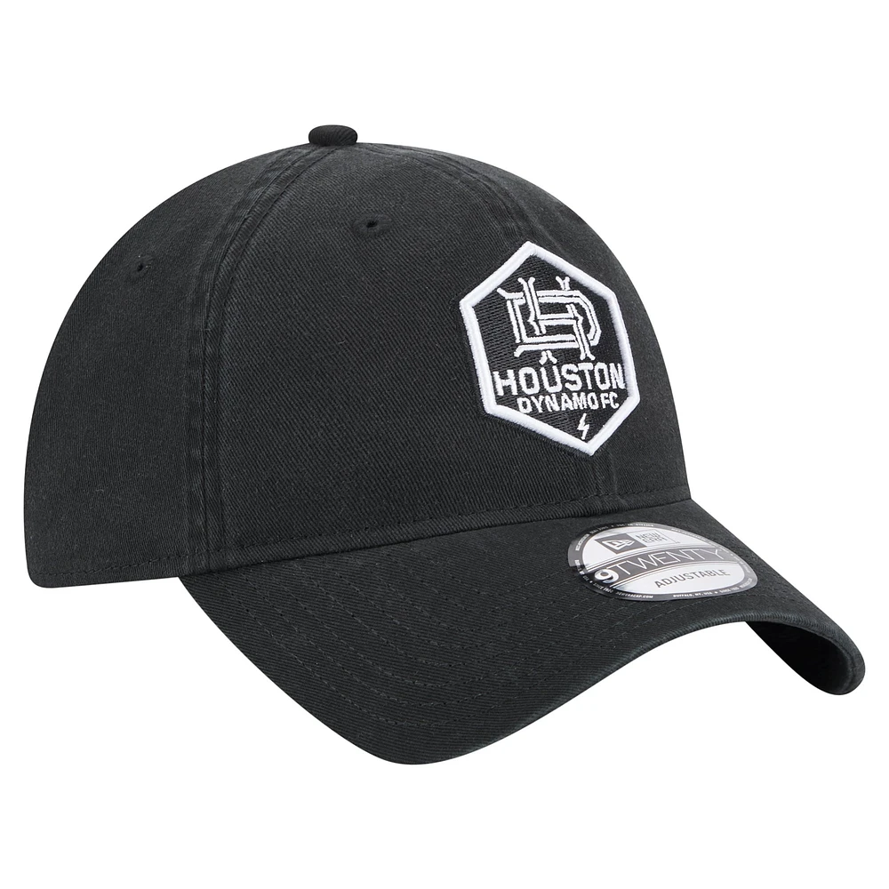 Men's New Era  Black Houston Dynamo FC 2025 Kickoff 9TWENTY Adjustable Hat