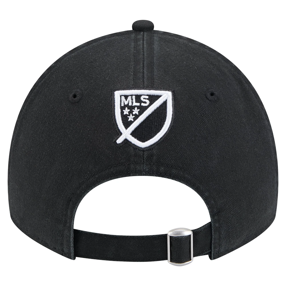 Men's New Era  Black Houston Dynamo FC 2025 Kickoff 9TWENTY Adjustable Hat