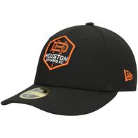 Men's New Era Black Houston Dynamo FC Primary Logo Low Profile 59FIFTY Fitted Hat