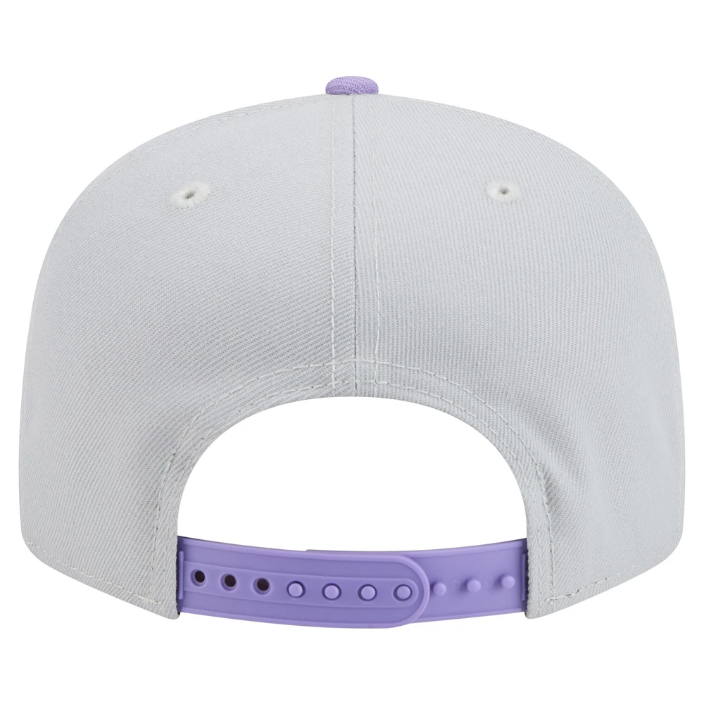 Casquette snapback bicolore 9FIFTY Houston Dynamo FC New Era pour homme, gris