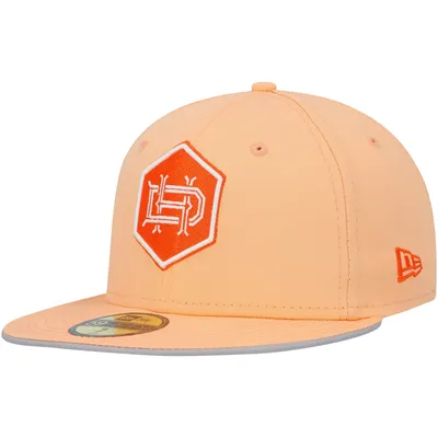 Houston Dynamo FC New Era Pastel Pack 59FIFTY Fitted Hat - Orange
