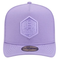 Casquette ajustée A-Frame 59FIFTY Houston Dynamo FC Color Pack violet New Era pour homme