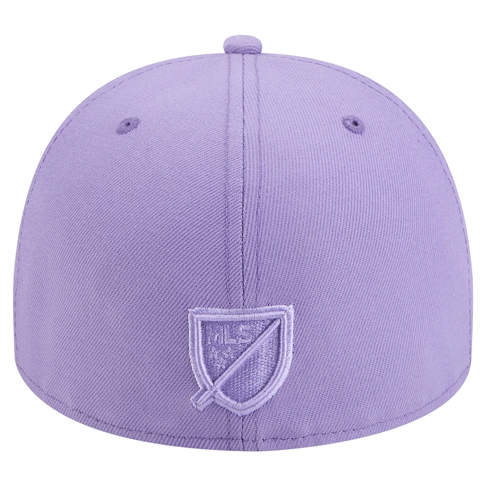 Casquette ajustée A-Frame 59FIFTY Houston Dynamo FC Color Pack violet New Era pour homme