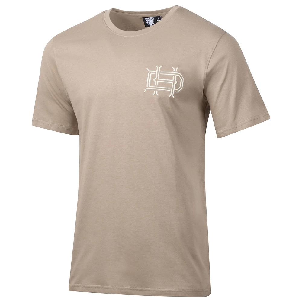 Men's  Sport Design Sweden Khaki Houston Dynamo FC Everyday Relaxed T-Shirt