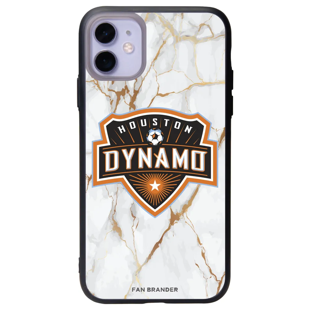 Houston Astros iPhone X/Xs Stripe Clear Case