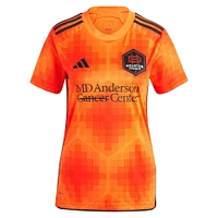 Women's adidas Orange Houston Dynamo FC 2023 El Sol Replica Custom Jersey