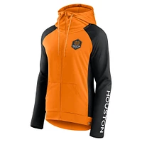 Women's Fanatics Tennessee Orange Houston Dynamo FC Interlock Lightweight Full-Zip Jacket