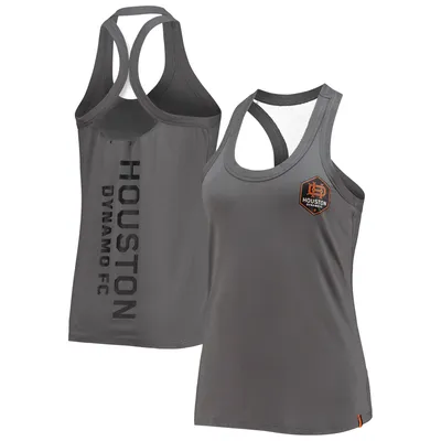 Houston Dynamo FC The Wild Collective Women's Athleisure Tank Top - Gray