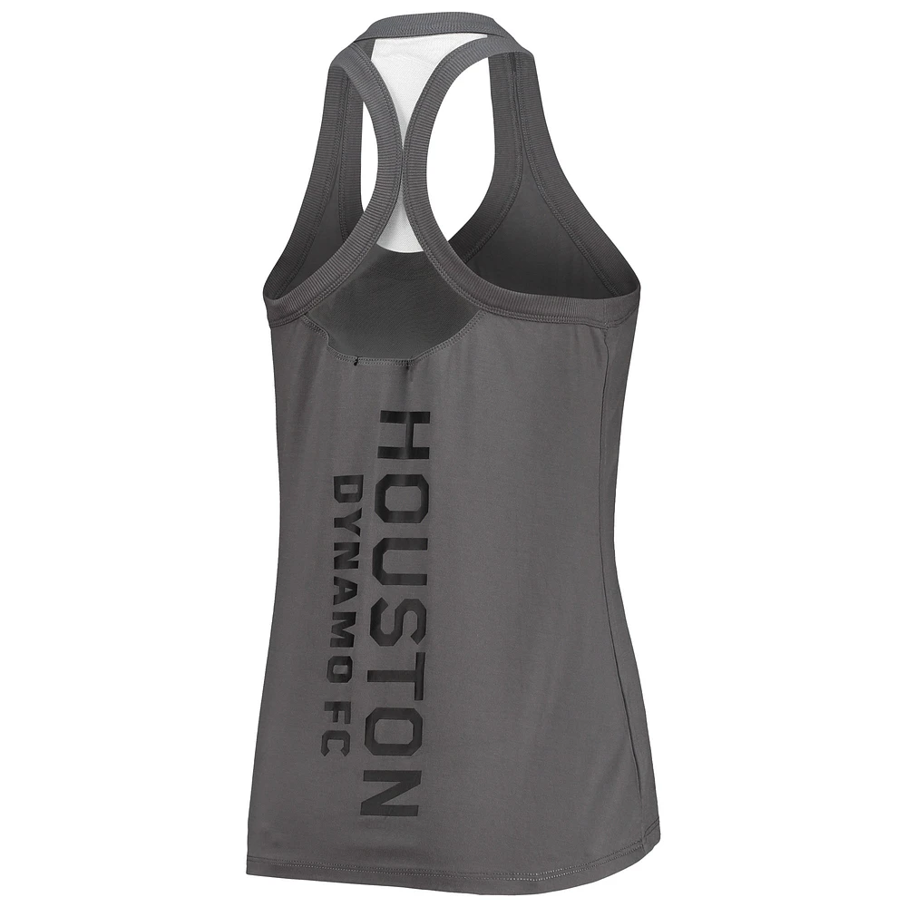 Women's The Wild Collective Gray Houston Dynamo FC Athleisure Tank Top