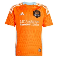 Youth adidas Amine Bassi Orange Houston Dynamo FC 2025 Season 20 Replica Player Jersey