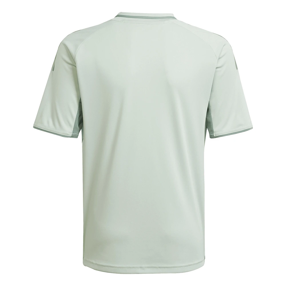 Youth adidas Light Green Houston Dynamo FC 2025 One Planet Pre-Match Top