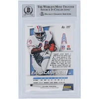 Earl Campbell Houston Oilers Autographed 2014 Panini Prizm #197 Beckett Fanatics Witnessed Authenticated 10 Card with "HOF 91" Inscription