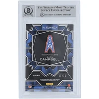 Earl Campbell Houston Oilers Autographed 2022 Panini Spectra Epic Legends Materials Hyper Relic #ELM-ECA #/75 Beckett Fanatics Witnessed Authenticated 10 Card with "HOF 91" Inscription