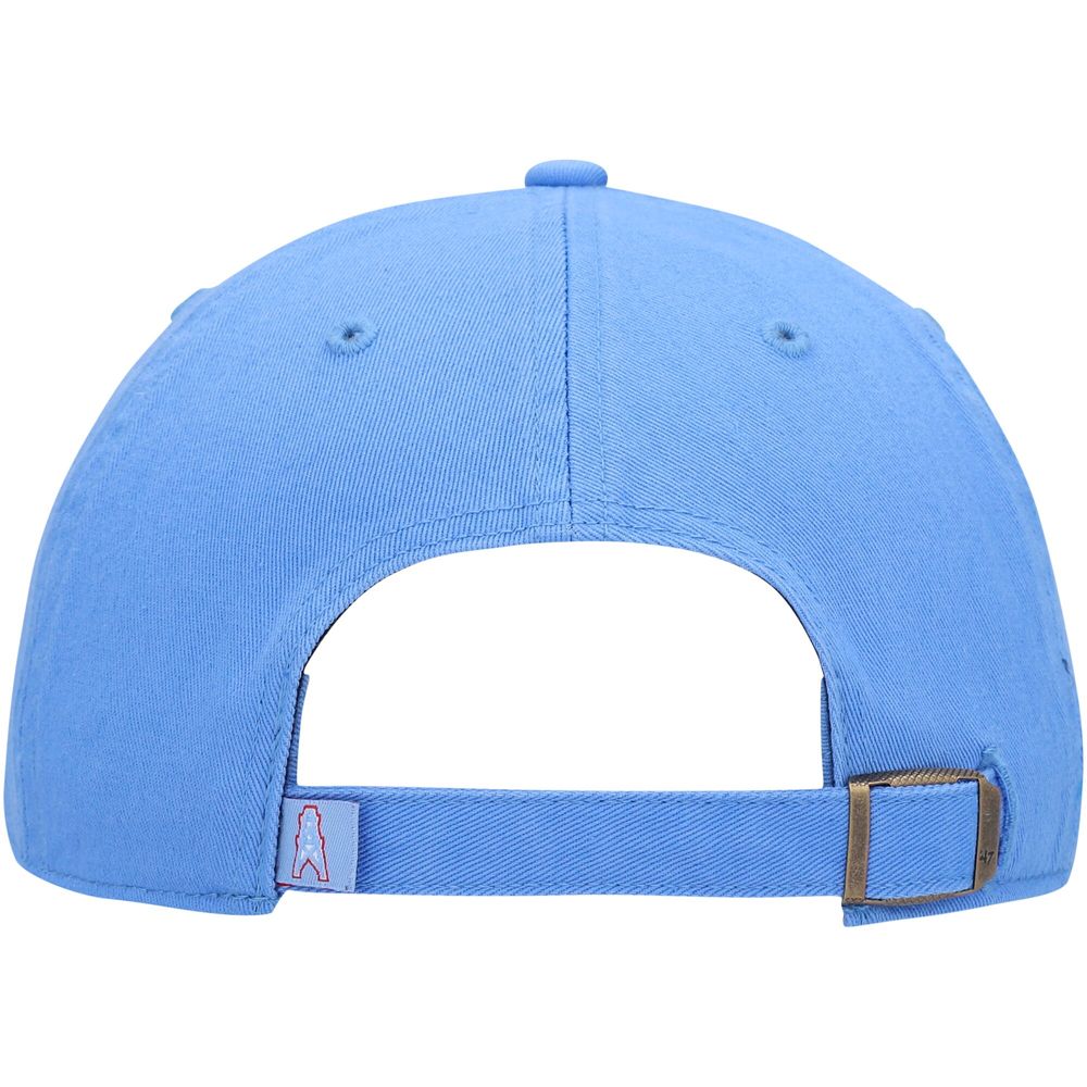 Men's '47 Light Blue Houston Oilers Clean Up Legacy Adjustable Hat