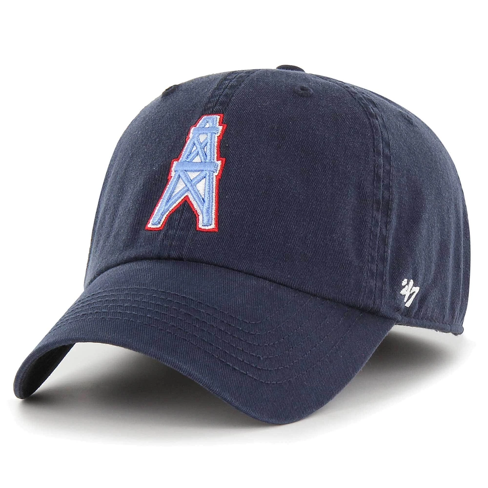 Casquette ajustée pour homme '47 Navy Houston Oilers Gridiron Classics Franchise Legacy