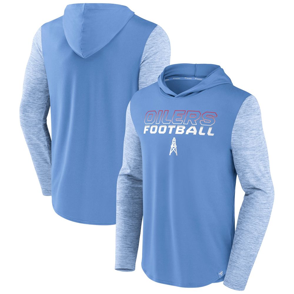 Fanatics Branded Men's Fanatics Branded Light Blue Houston Oilers Gridiron  Classics Future Talent Pullover Hoodie | Coquitlam Centre