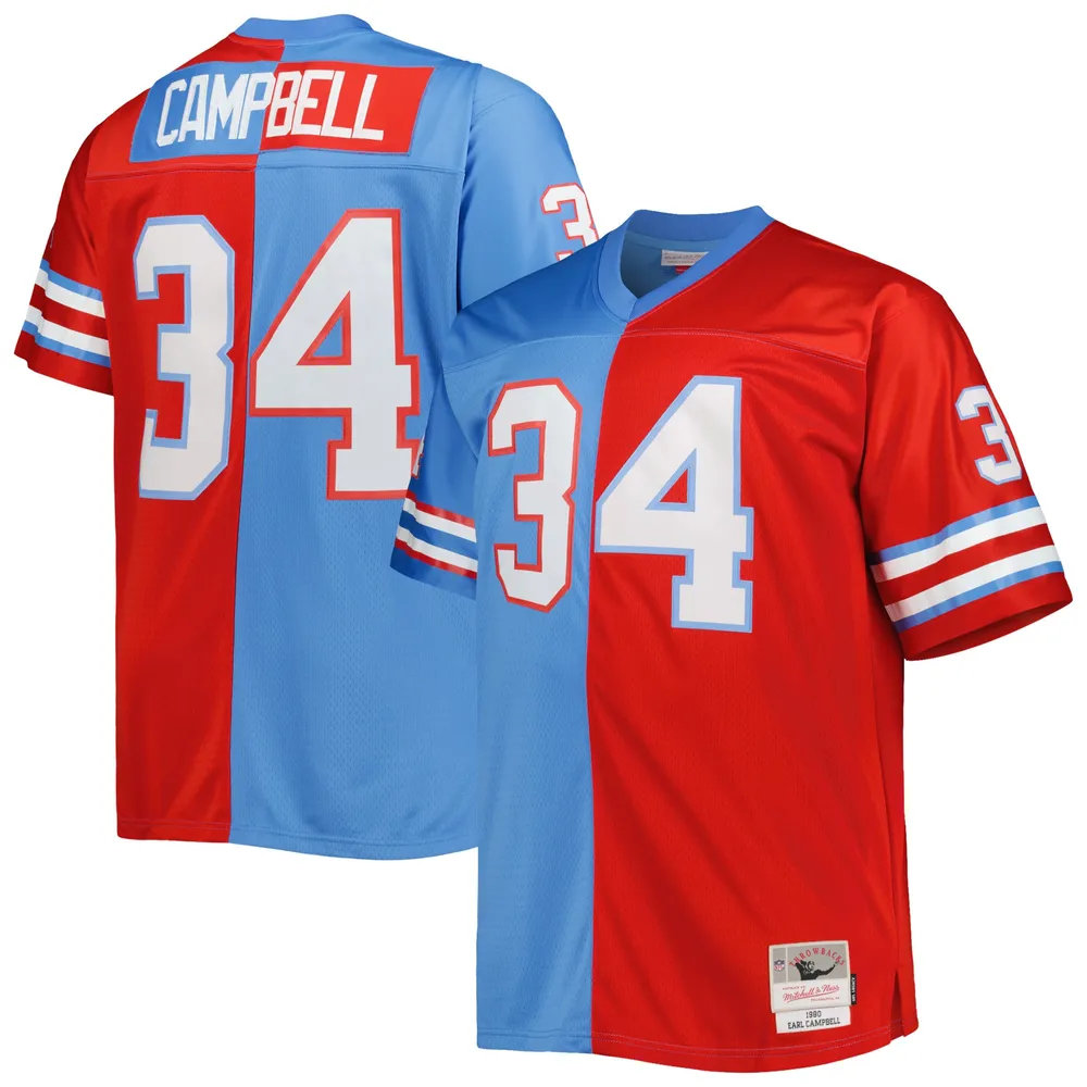 Lids Earl Campbell Houston Oilers Mitchell & Ness Legacy Replica Jersey -  Light Blue