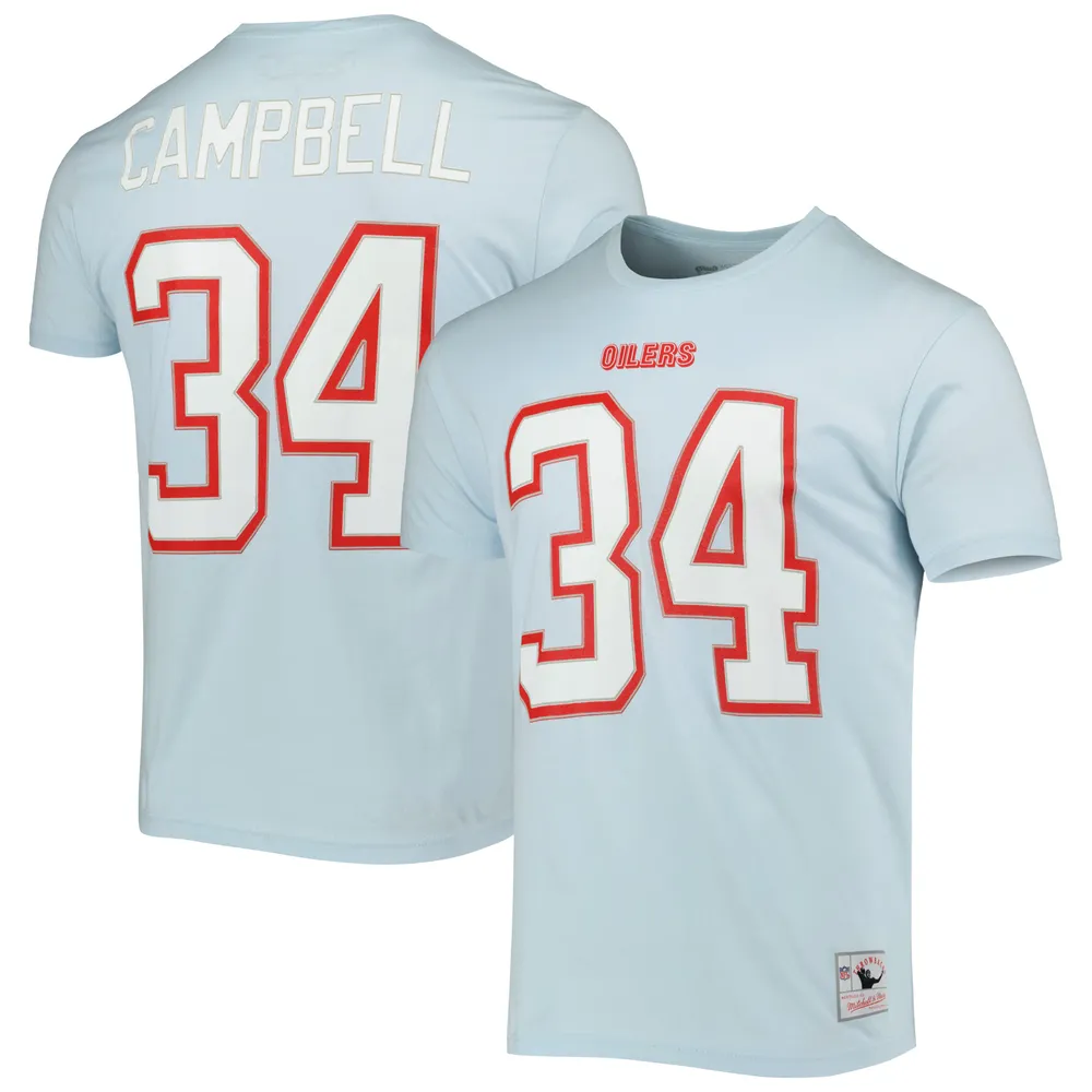 Earl Campbell Houston Oilers Mitchell & Ness Youth 1980 Gridiron Classic  Legacy Retired Player Jersey - Light