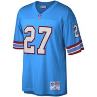 Men's Mitchell & Ness Eddie George Light Blue Houston Oilers Legacy Replica Jersey