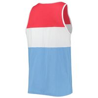 Men's Mitchell & Ness Light Blue Houston Oilers Gridiron Classics Team Tank Top