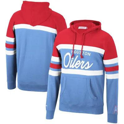 Men's Texas Rangers Stitches Light Blue Team Pullover Sweatshirt