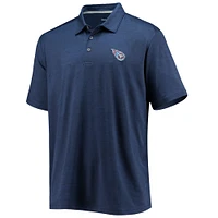 Polo Tommy Bahama bleu marine Tennessee Titans Palm Coast Delray Frond Allover IslandZone pour hommes