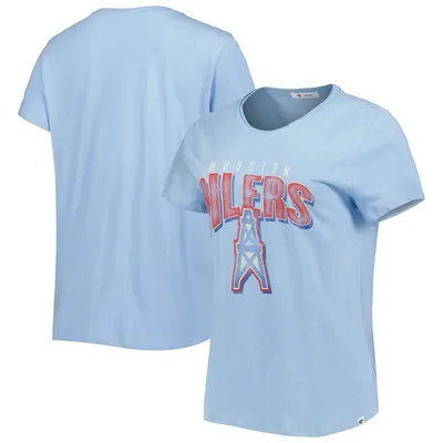 Houston Oilers '47 Women's Gridiron Classics Treasure Frankie T-Shirt - Light Blue