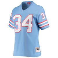 Women's Mitchell & Ness Earl Campbell Light Blue Houston Oilers 1980 Legacy Replica Jersey