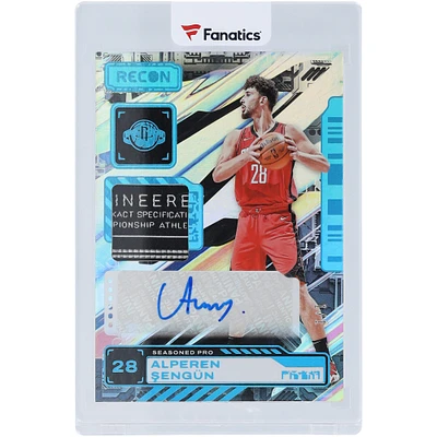 Alperen Sengun Houston Rockets Autographed 2023-24 Panini Recon Laundry Tag Relic #SPA-SEN #1/1 Card 