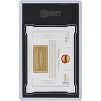 Hakeem Olajuwon Houston Rockets Autographed 2015-16 Panini Flawless 3 Color Relic #PA-HO #4/25 SGC Authenticated 9/10 Card