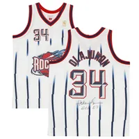 Hakeem Olajuwon Houston Rockets Mitchell & Ness Big & Tall Hardwood Classics  1996/97 Swingman Jersey - Navy