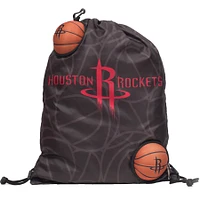 Sac à cordon de serrage pour ballon de basket des Houston Rockets