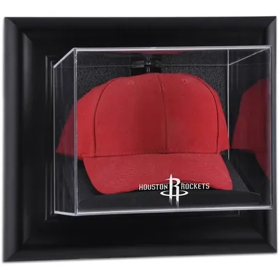 Houston Rockets Fanatics Authentic Black Framed Wall-Mountable Cap Display Case