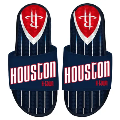 Houston Rockets ISlide 2022/23 City Edition Gel Slide Sandals - Navy
