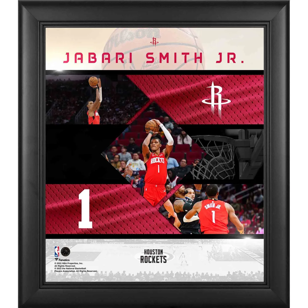 Houston Rockets Nike Icon Edition Swingman Jersey - Red - Jabari Smith Jr.  - Mens