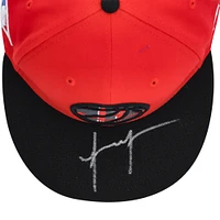 Casquette dédicacée de la NBA Draft 2021 par Jalen Green des Houston Rockets