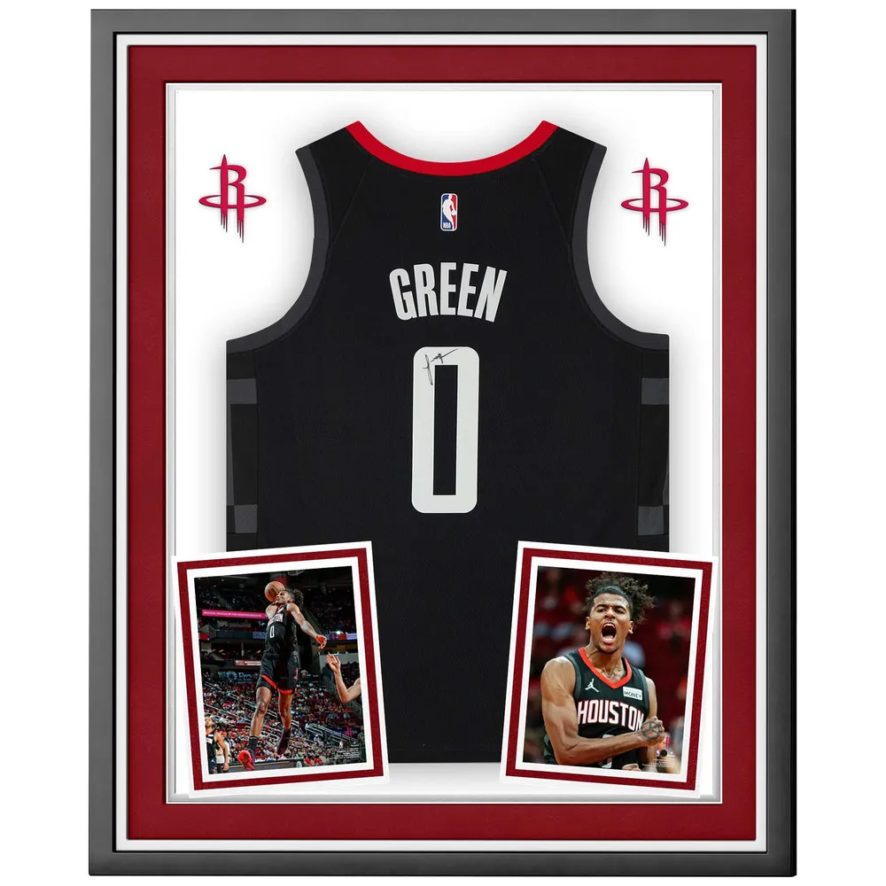 Jalen Green Autographed Houston Rockets Nike Classic Edition Swingman Jersey