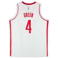 Jalen Green Houston Rockets Autographed Nike White Association Swingman Jersey 