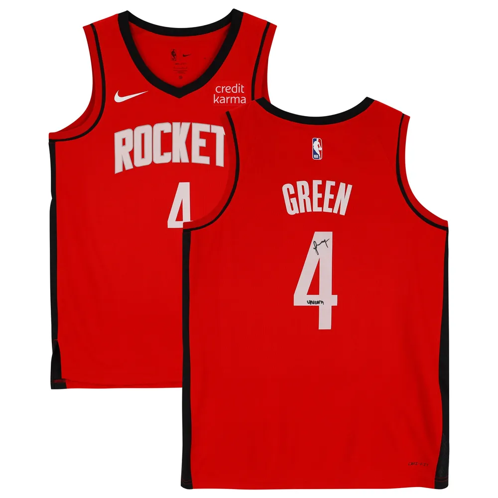 Nike Jalen Green White Houston Rockets Swingman Jersey