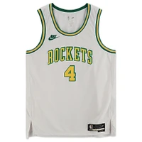 Maillot Nike Classic Edition Swingman blanc autographié par Jalen Green des Houston Rockets 2022-23